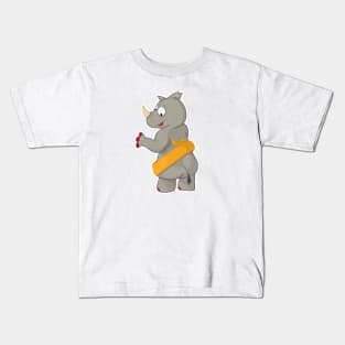 Thiccc Rhino Kids T-Shirt